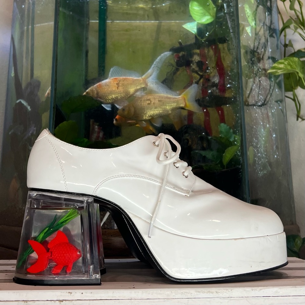 Gold Fish Pimp Shoes | Men’s 10-11